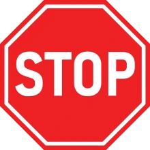 stop sign